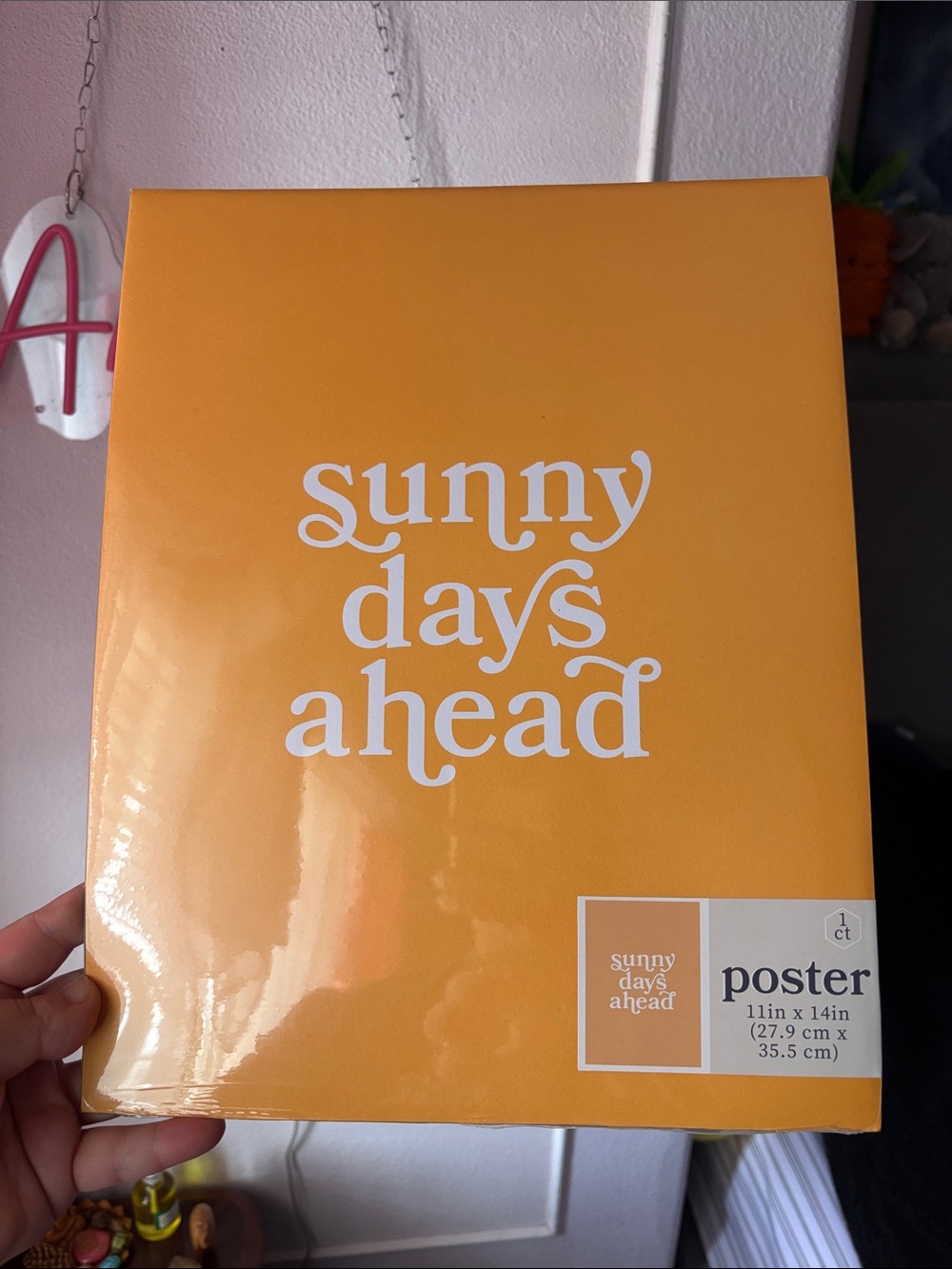 Sunny Days Ahead Inspirational Poster - Home Art